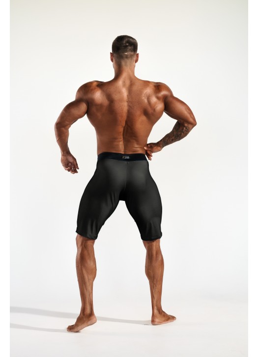 Men's Physique Shorts - Shiny Black (basic)